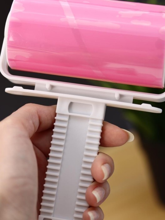 Многоразовый ролик для чистки одежды в футляре &quot;Cotton candy&quot;, 16,7*11 см 