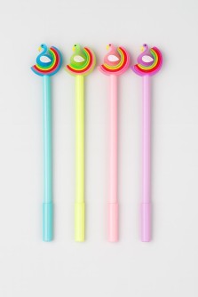 Ручка "Rainbow flamingo", mix