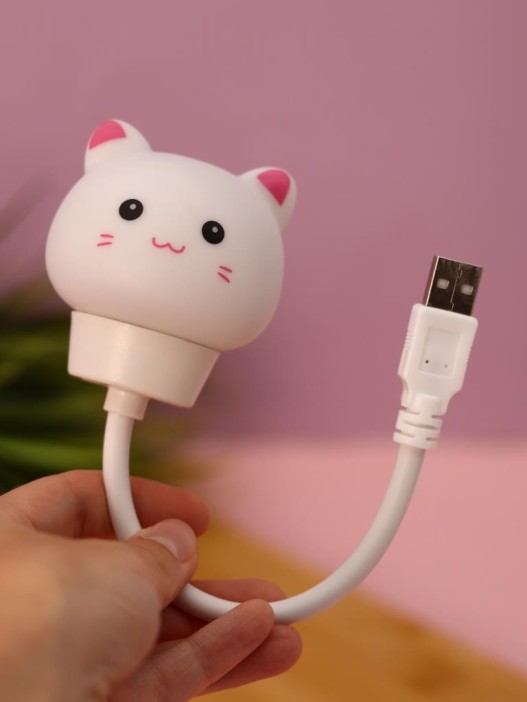Ночник &quot;Glowing cat&quot; (6,8*6*19 см), USB 