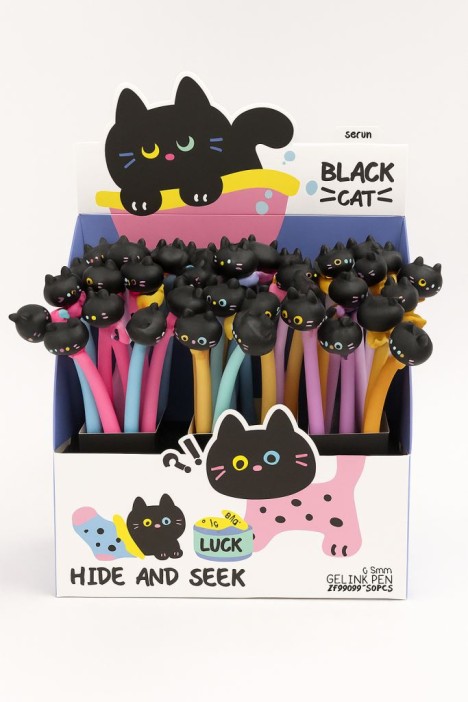 Ручка &quot;The black Cat&quot;, mix 