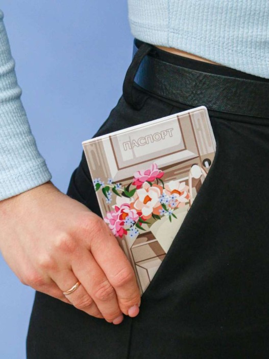 ОБЛОЖКА ДЛЯ ПАСПОРТА «Romance», плотность 600 мкм 