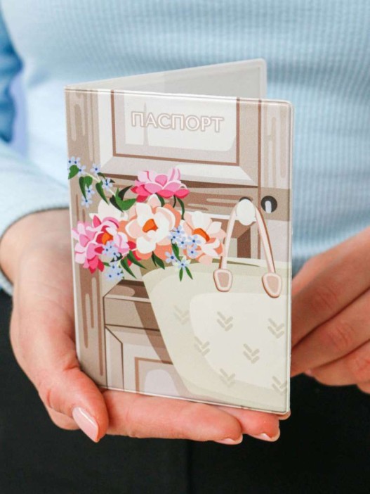 ОБЛОЖКА ДЛЯ ПАСПОРТА «Romance», плотность 600 мкм 