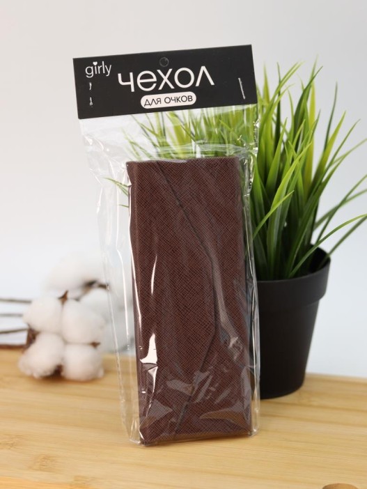 Чехол для очков GIRLY &quot;Prism Case&quot;, dark brown 