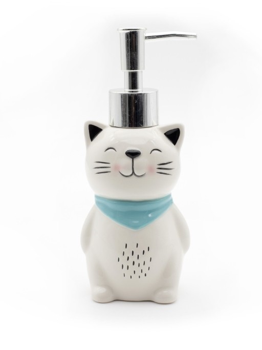 Дозатор для жидкого мыла iLikeGift «Cute cat», 190 мл 