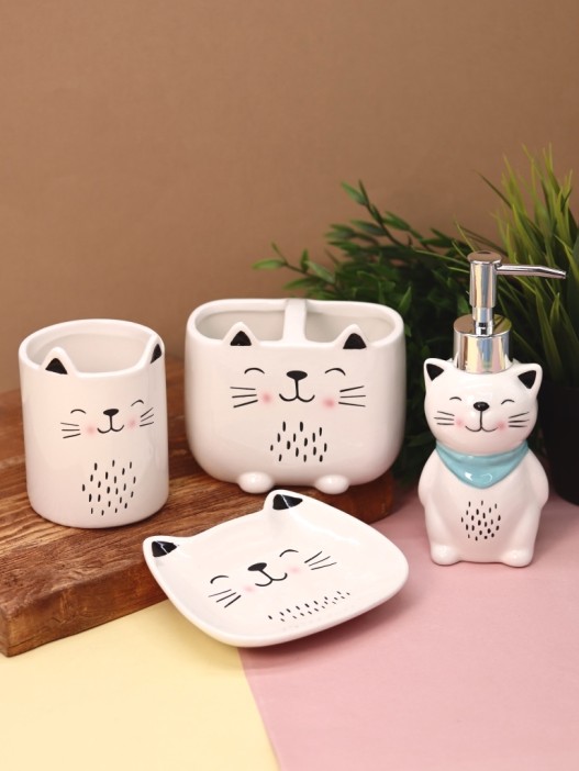 Дозатор для жидкого мыла iLikeGift «Cute cat», 190 мл 