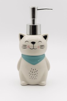 Дозатор для жидкого мыла iLikeGift "Милый котик", 190 мл