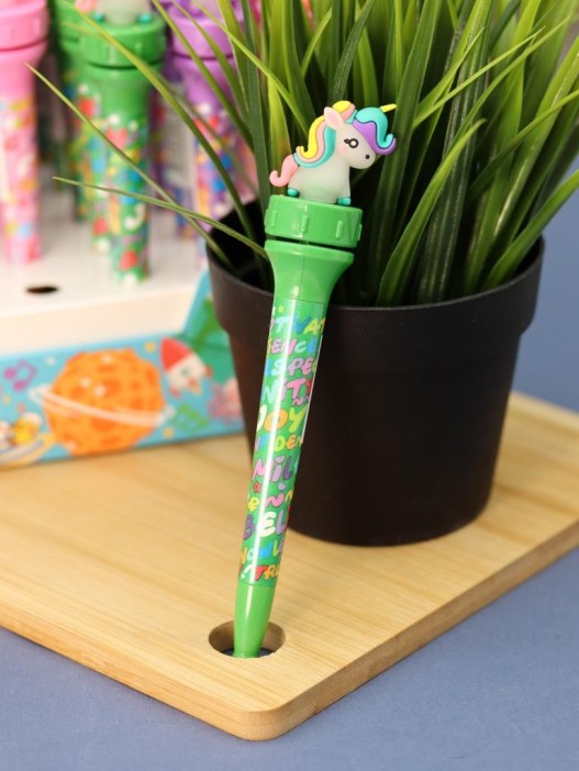 Ручка с поворотным механизмом &quot;Colorful unicorn&quot;, mix 