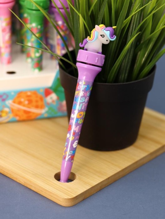 Ручка с поворотным механизмом &quot;Colorful unicorn&quot;, mix 
