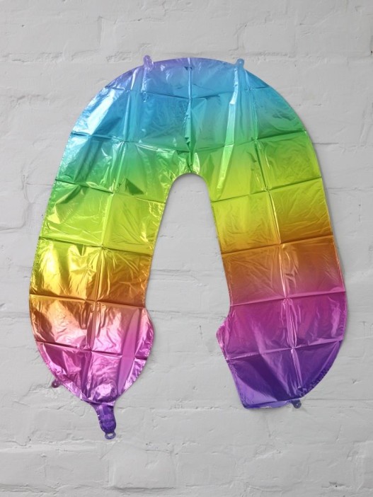 Шар фольгированный &quot;Multicolour numbers&quot; цифра 0, (80 см) 