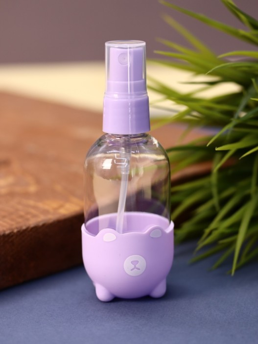 Дорожная бутылочка "Bear", purple (60 ml) 