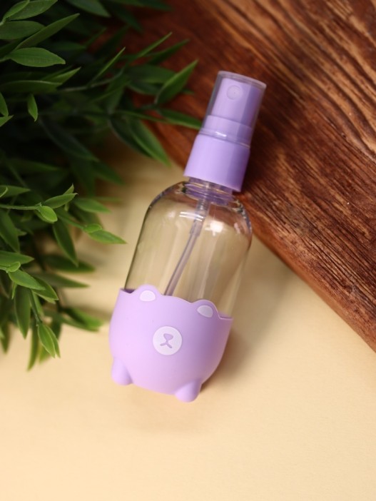 Дорожная бутылочка "Bear", purple (60 ml) 