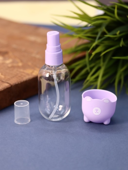 Дорожная бутылочка "Bear", purple (60 ml) 