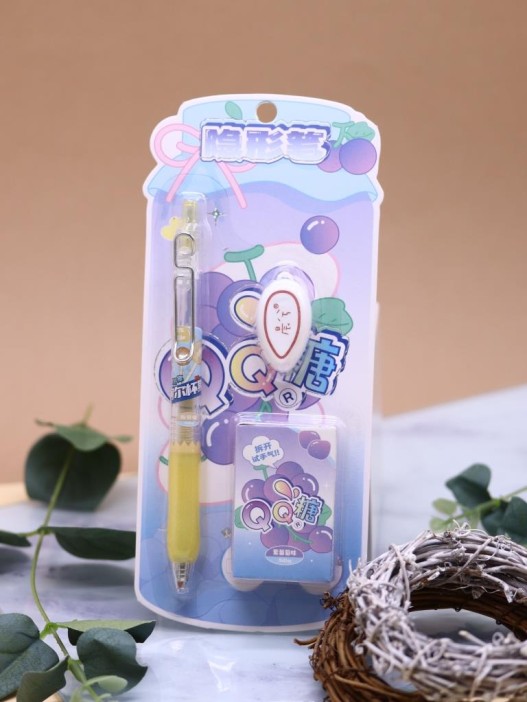 Светящаяся ручка с невидимыми чернилами &quot;Lucky candy&quot;, purple 