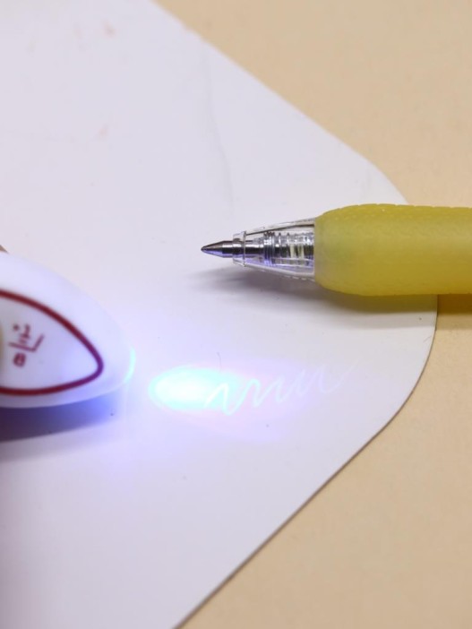 Светящаяся ручка с невидимыми чернилами &quot;Lucky candy&quot;, purple 