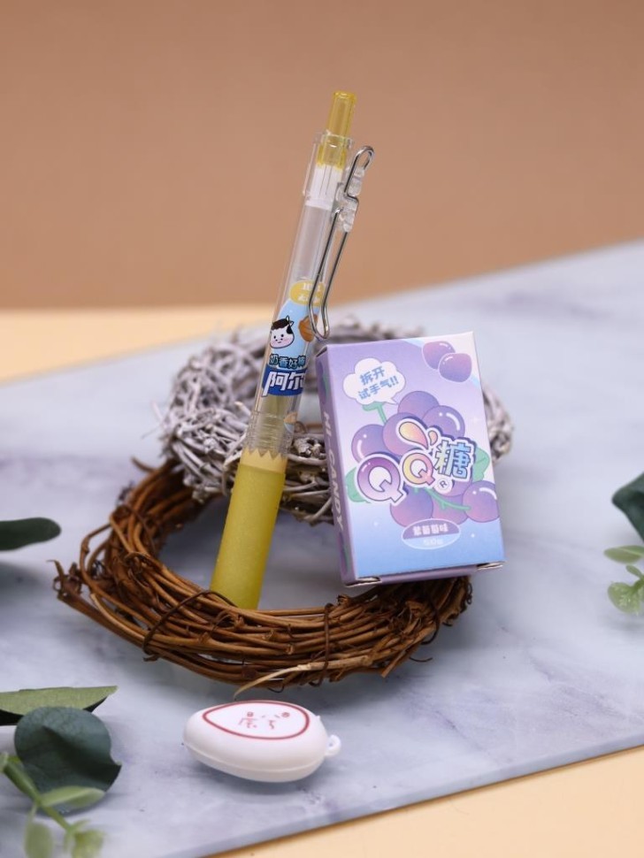 Светящаяся ручка с невидимыми чернилами "Lucky candy", purple