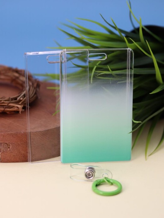 Футляр для карт &quot;Gradient&quot;, green 