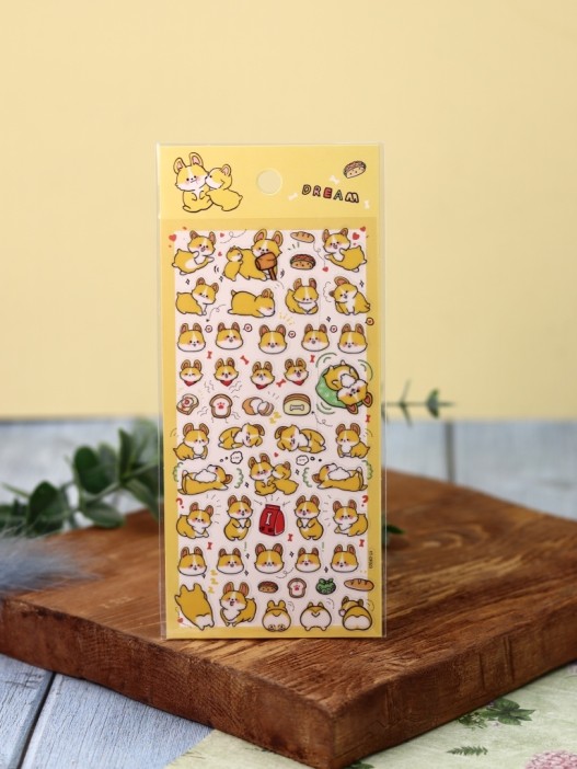 Наклейки "Dream hamster" 