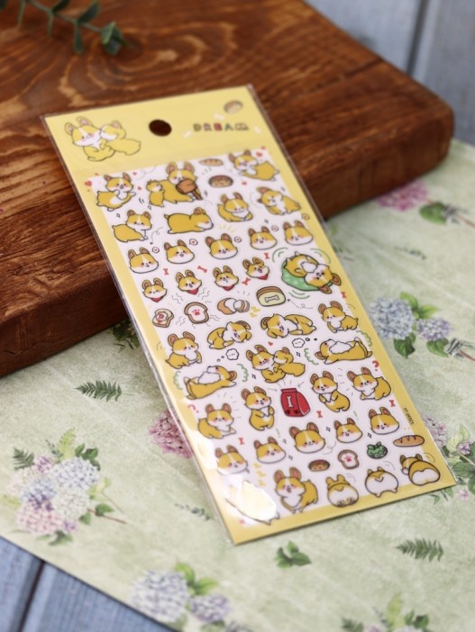 Наклейки "Dream hamster" 