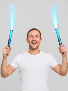 Фальшфейер &quot;Hand Flare&quot; синий, (25см, 100 сек)