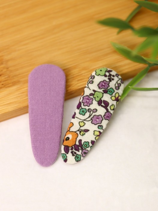 Набор заколок для волос "Flower princess", purple 