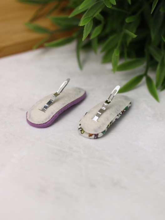 Набор заколок для волос "Flower princess", purple 