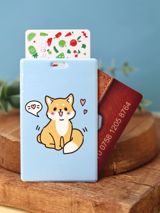 Держатель для карт Аниме «Fox» (6,5 х 10,4 см) 