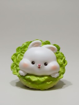 Копилка на магнитах iLikeGift "Cabbage bunny", 16.3*15.2*14.1 см