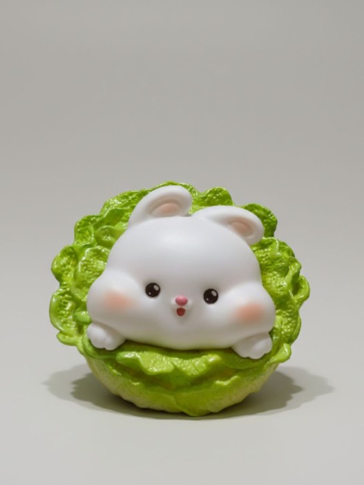 Копилка на магнитах iLikeGift "Cabbage bunny", 16.3*15.2*14.1 см 