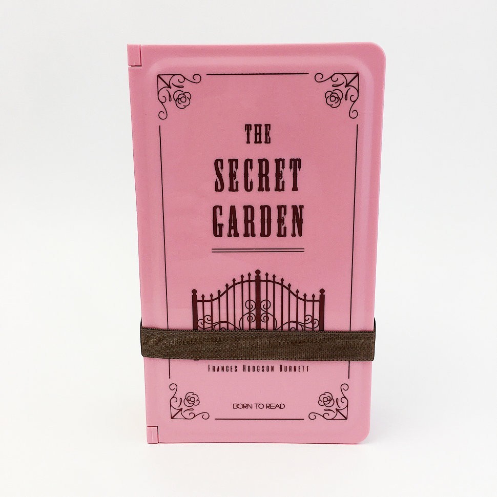 90105 Ланчбокс "Book" pink