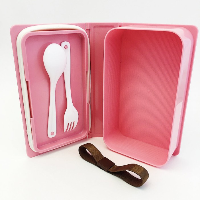 Ланчбокс &quot;Book&quot; pink 