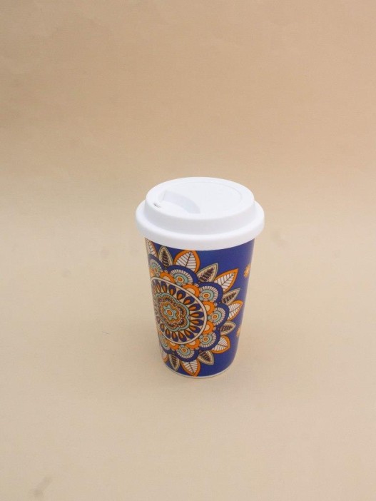 Стакан керамический «Ornament», purple (400 ml) 