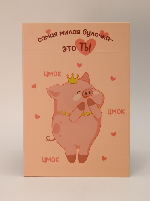 Зеркало настольное GIRLY &quot;Самая милая булочка&quot;, 15*22 см 