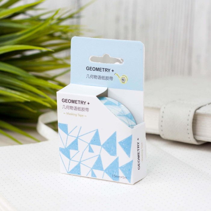 Клейкая лента "Abstraction", mix, шоу-бокс 24 шт. 