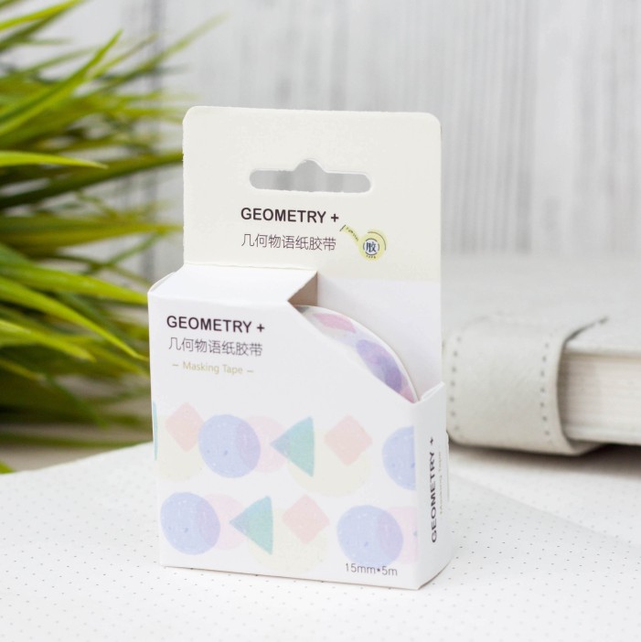 Клейкая лента "Abstraction", mix, шоу-бокс 24 шт. 