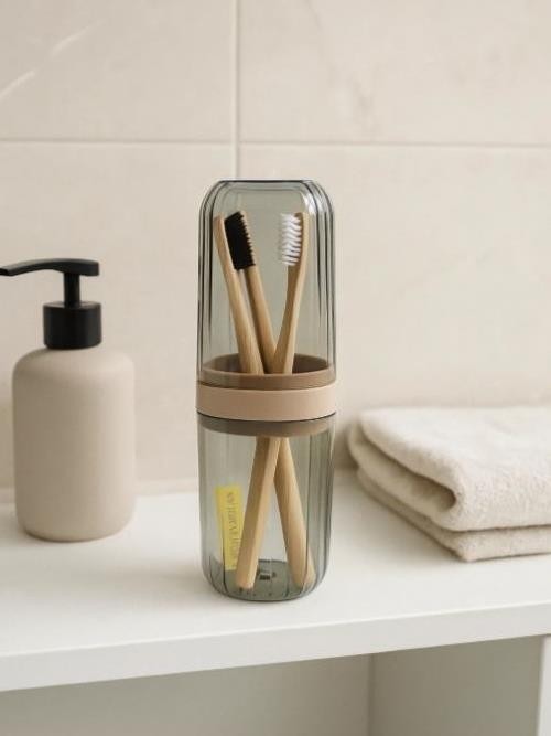 Контейнер для зубных щеток / кистей "Classic", black 