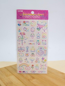 Тату - переводки "Enjoy life"