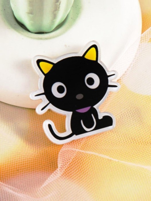 Значок акриловый iLikeGift &quot;Black cat&quot; 