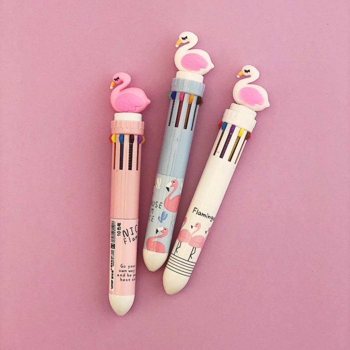 Ручка "Flamingo color" mix 
