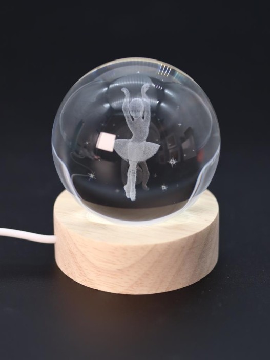 Ночник 3D iLikeGift «Ballerina» (6 см) 