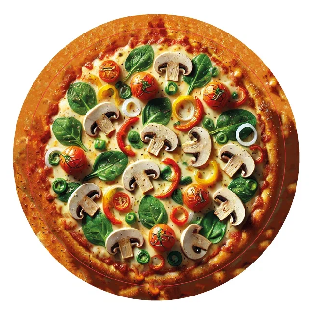 Подставка под горячее iLikeGift «Пицца 1», 9 см 