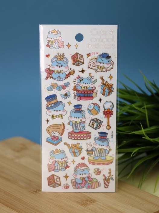 Наклейки &quot;Hamster&#039;s Daye&quot; (9*22,5 см) 