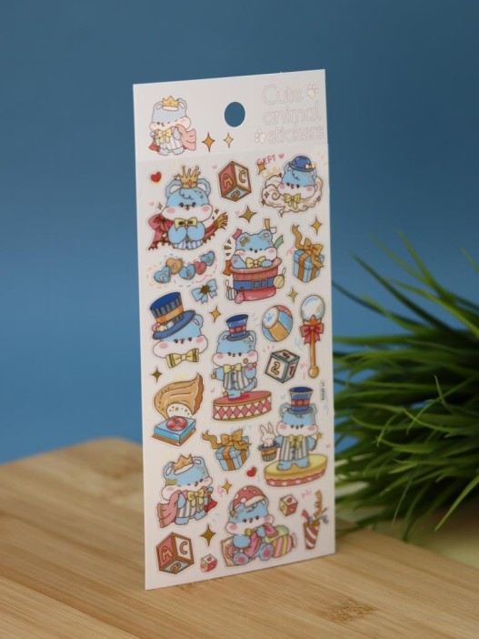 Наклейки &quot;Hamster&#039;s Daye&quot; (9*22,5 см) 