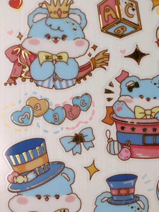 Наклейки &quot;Hamster&#039;s Daye&quot; (9*22,5 см) 