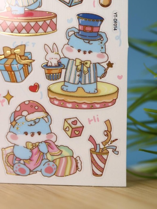 Наклейки &quot;Hamster&#039;s Daye&quot; (9*22,5 см) 