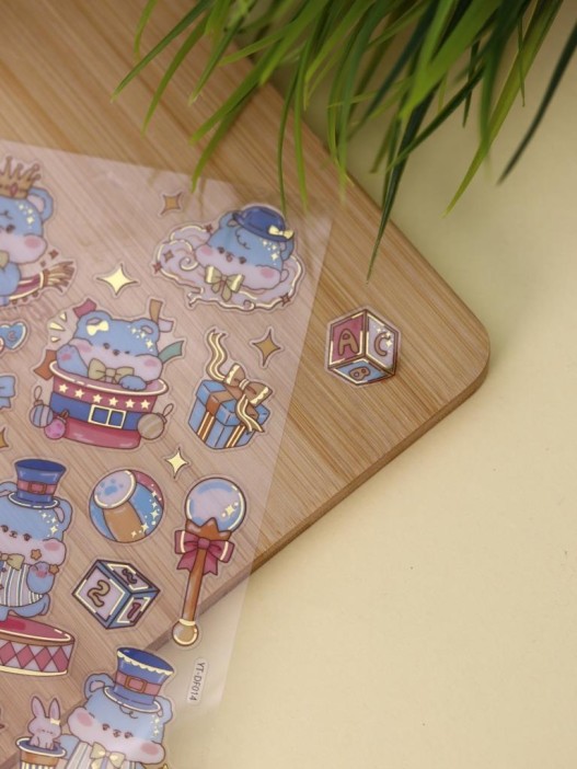 Наклейки &quot;Hamster&#039;s Daye&quot; (9*22,5 см) 