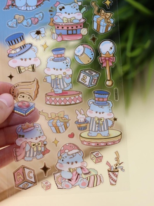 Наклейки &quot;Hamster&#039;s Daye&quot; (9*22,5 см) 