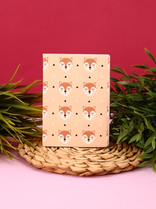 ОБЛОЖКА ДЛЯ ПАСПОРТА Sleep Foxes, плотность 560 мкм 