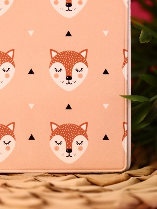 ОБЛОЖКА ДЛЯ ПАСПОРТА Sleep Foxes, плотность 560 мкм 