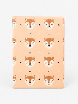 ОБЛОЖКА ДЛЯ ПАСПОРТА Sleep Foxes, плотность 560 мкм