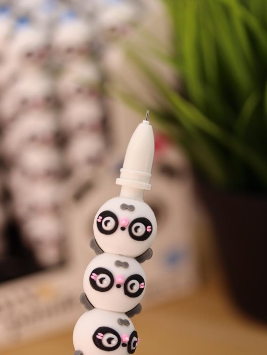 Ручка гелевая  &quot;Summer panda&quot;, blue 